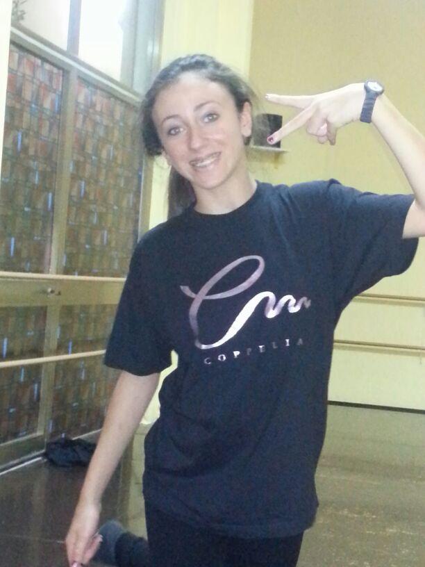 In sala prove con la maglia Coppelia